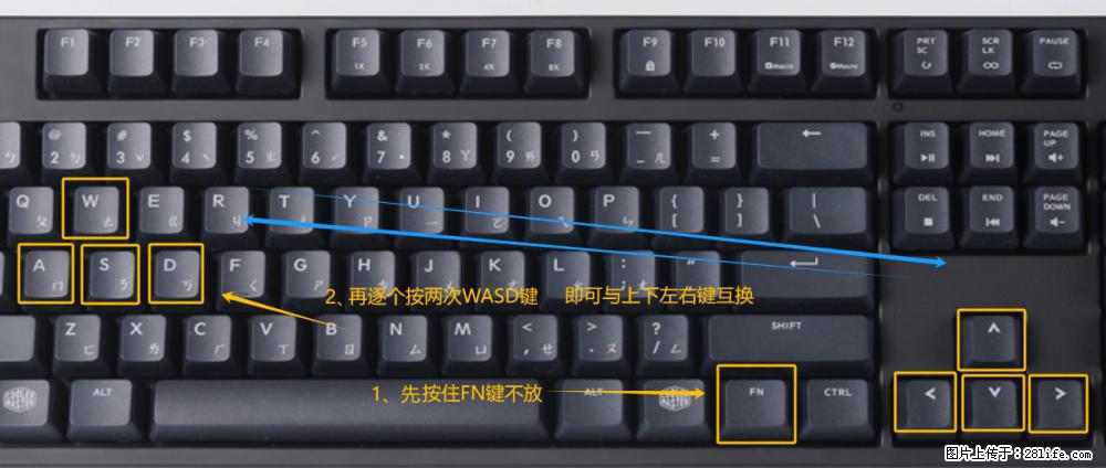 键盘，怎样把wasd键与上下左右方向键互换？ - 生活百科 - 邵阳生活社区 - 邵阳28生活网 shaoyang.28life.net